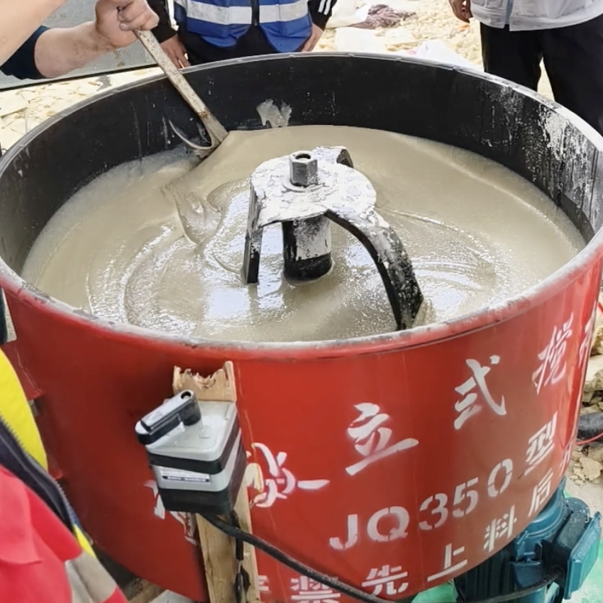 伊川汽轮机余热压缩机导热油设备底座耐高温环氧树脂灌浆料